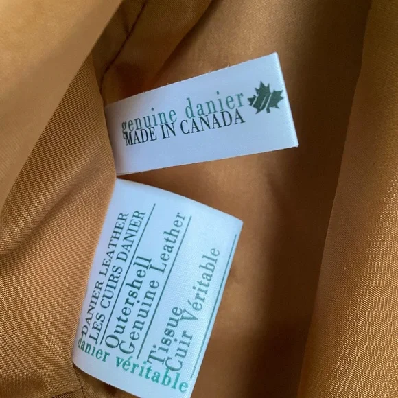 Danier Cognac Suede Zip-Front Vest - Picture 10 of 11